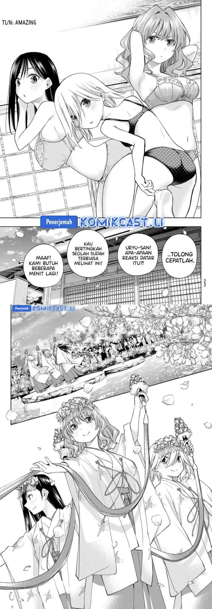 Amagami-san Chi no Enmusubi chapter 194 halaman 6