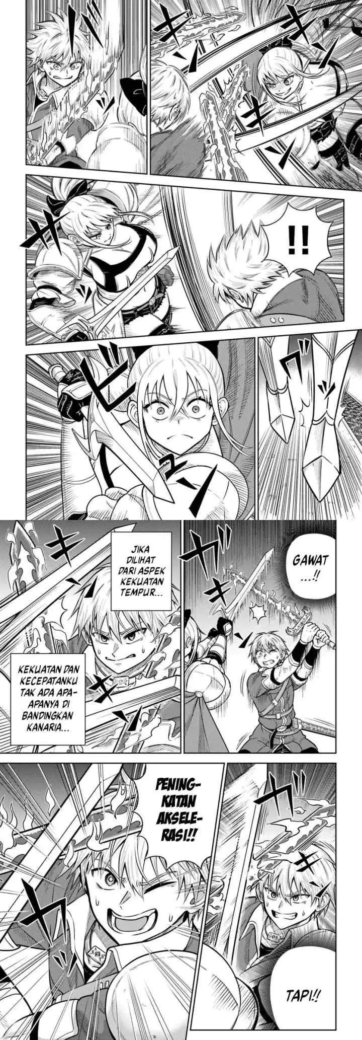Dungeon ni Hisomu Yandere na Kanojo ni Ore wa Nando mo Korosareru chapter 33 halaman 7