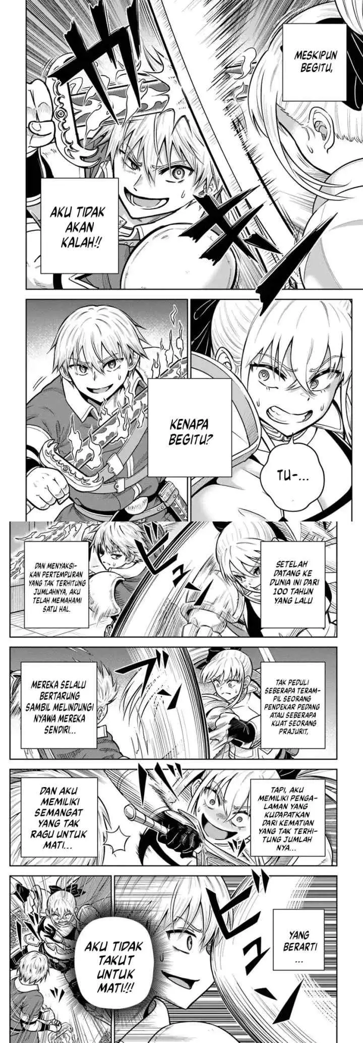 Dungeon ni Hisomu Yandere na Kanojo ni Ore wa Nando mo Korosareru chapter 33 halaman 9