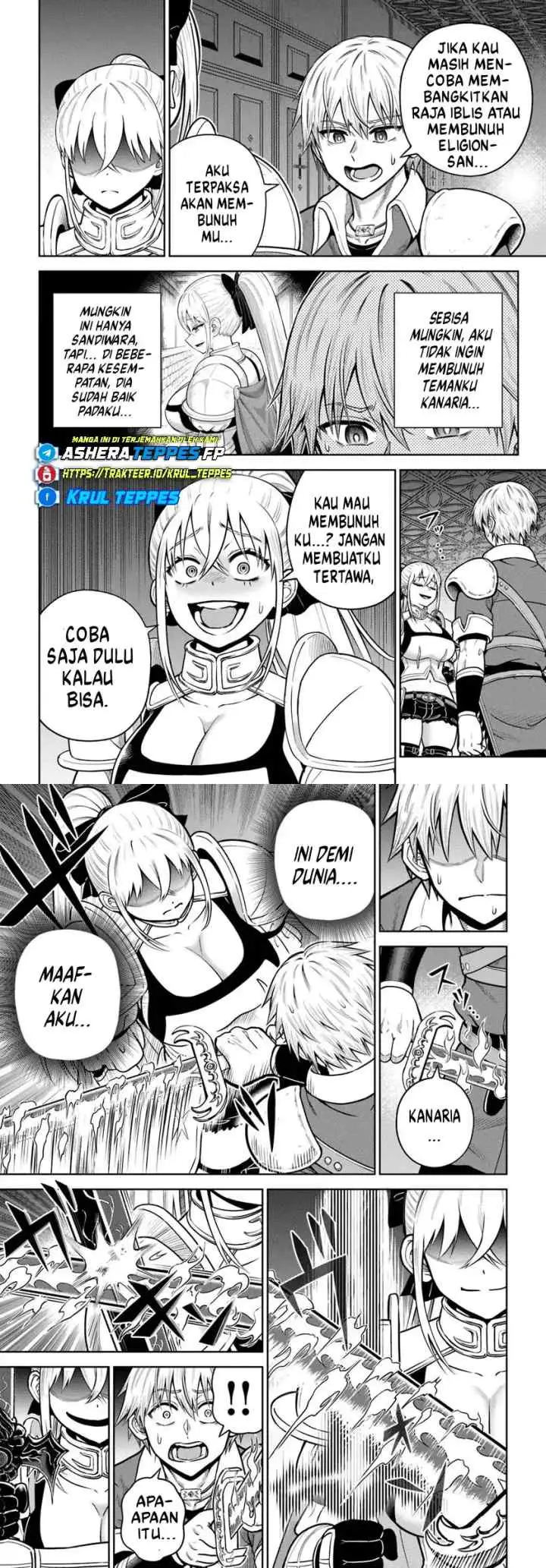 Dungeon ni Hisomu Yandere na Kanojo ni Ore wa Nando mo Korosareru chapter 33 halaman 13