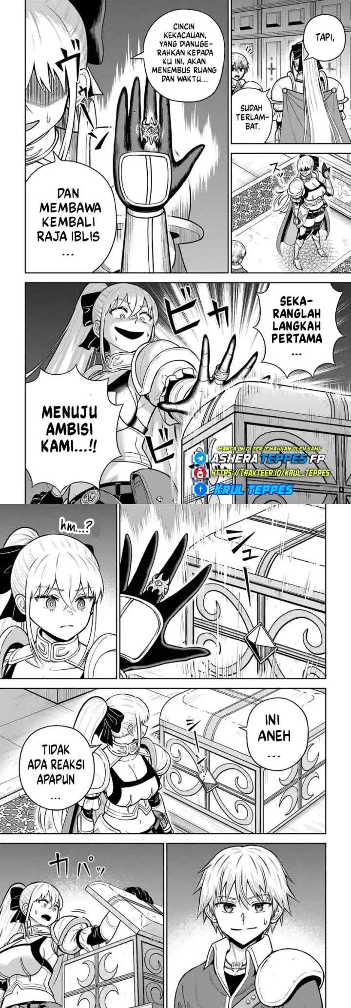 Dungeon ni Hisomu Yandere na Kanojo ni Ore wa Nando mo Korosareru chapter 33 halaman 4