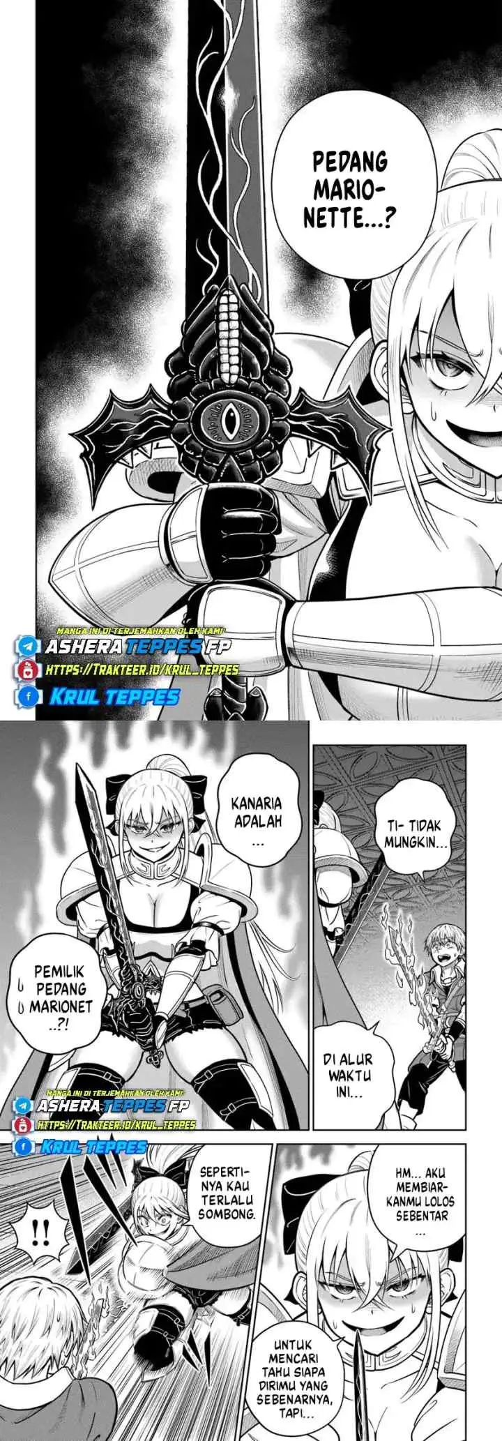 Dungeon ni Hisomu Yandere na Kanojo ni Ore wa Nando mo Korosareru chapter 33 halaman 14