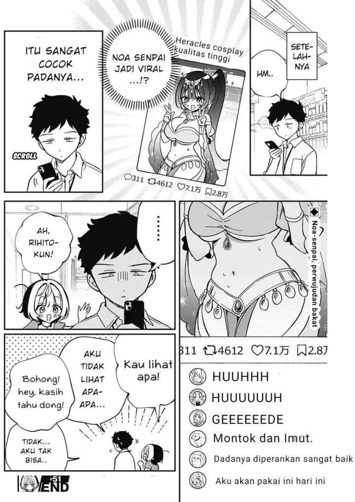 Noa Is My Senior, and My Friend chapter 51 halaman 18