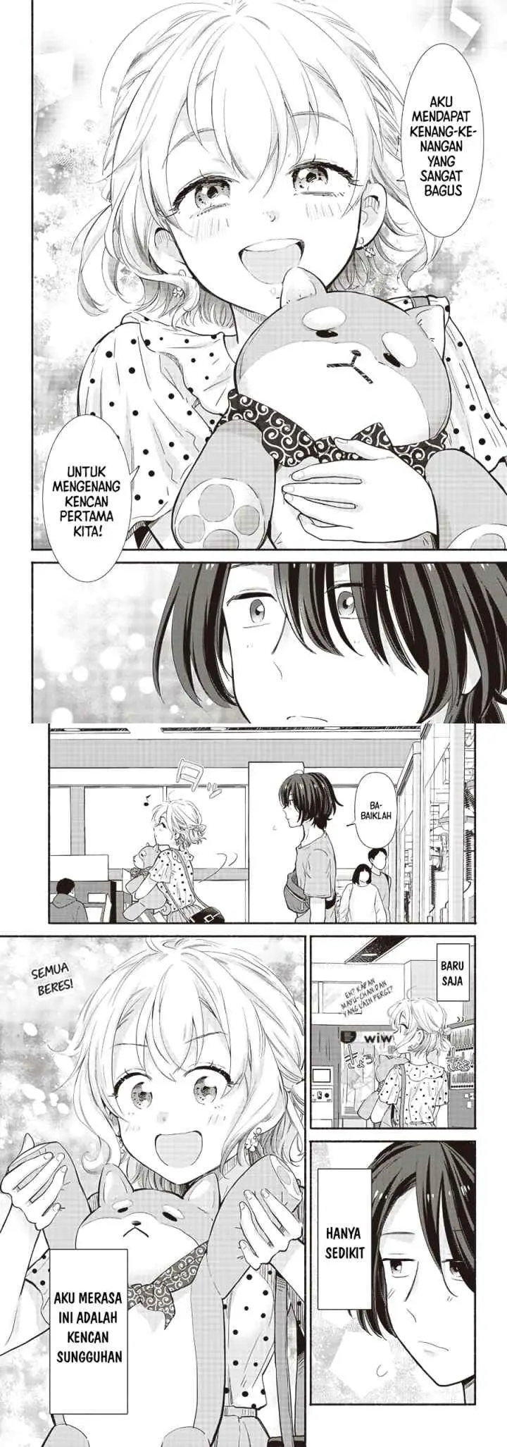 Nee, Mou Isso Tsukiacchau? Osananajimi no Bishoujo ni Tanomarete, Camo Kareshi Hajimemashita chapter 9 halaman 5