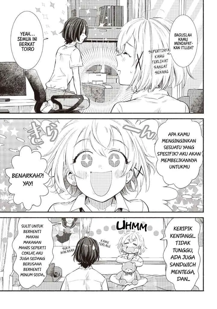 Nee, Mou Isso Tsukiacchau? Osananajimi no Bishoujo ni Tanomarete, Camo Kareshi Hajimemashita chapter 10 halaman 4