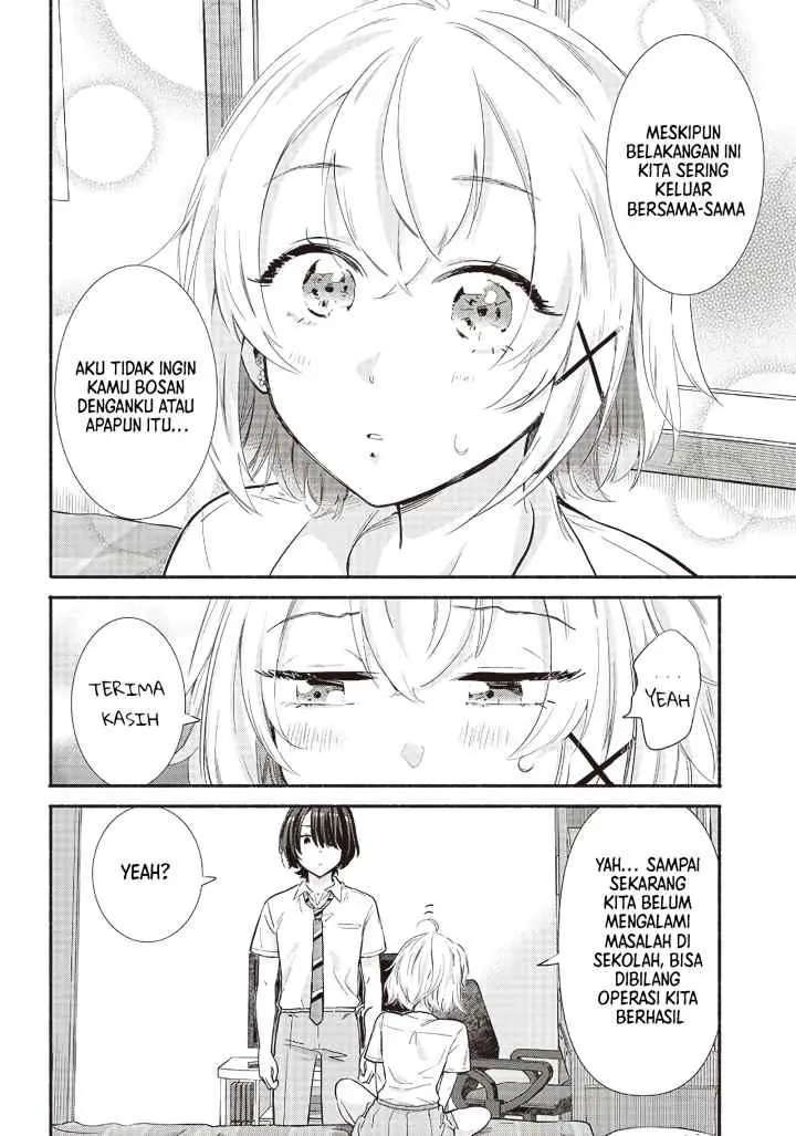 Nee, Mou Isso Tsukiacchau? Osananajimi no Bishoujo ni Tanomarete, Camo Kareshi Hajimemashita chapter 10 halaman 11
