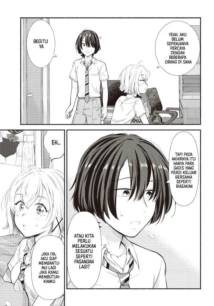 Nee, Mou Isso Tsukiacchau? Osananajimi no Bishoujo ni Tanomarete, Camo Kareshi Hajimemashita chapter 10 halaman 10