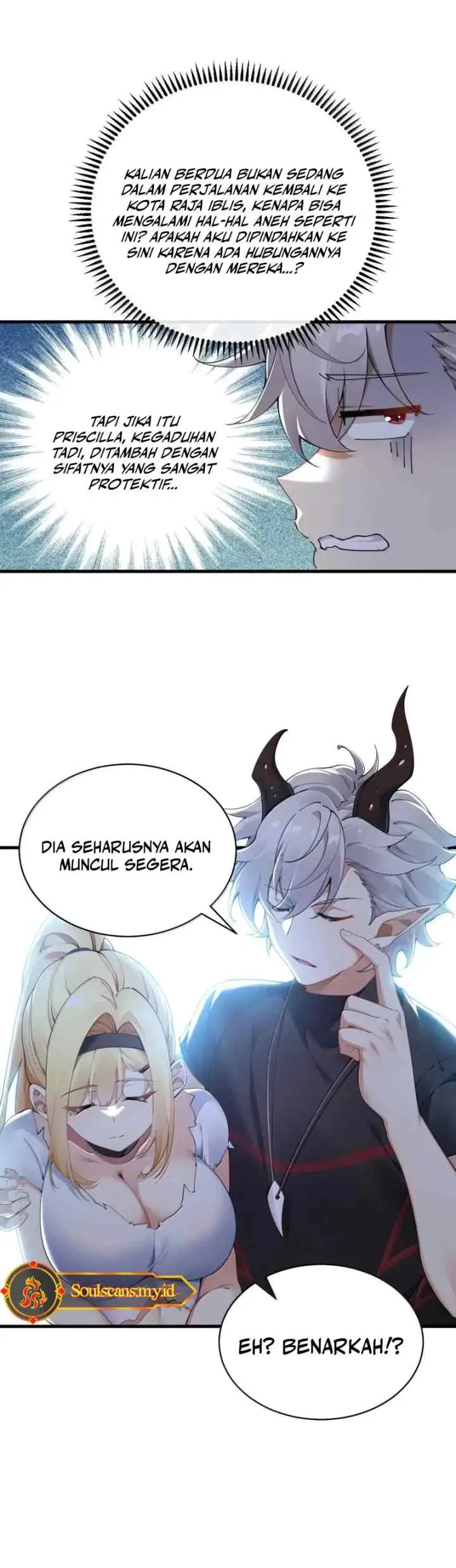Miss Saintess Please Stop Your Wild Imagination! chapter 111 halaman 4
