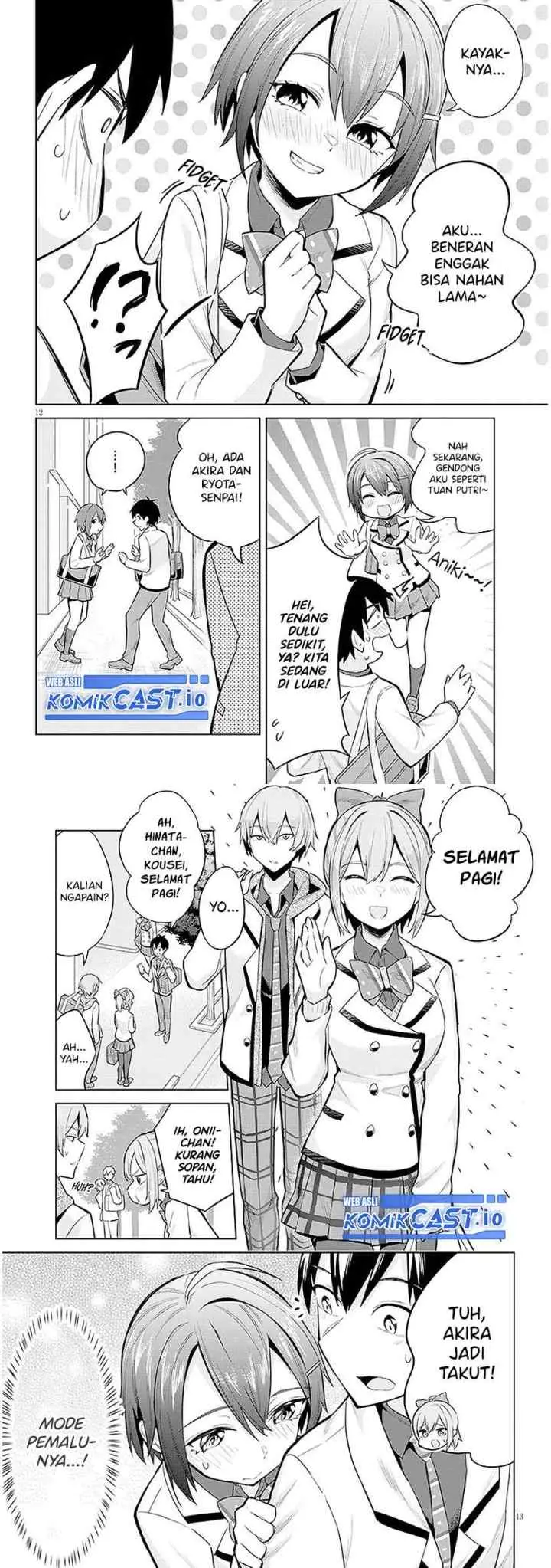 Jitsu wa Gimai (Imouto) deshita. ~Saikin de Kitagiri no Otouto no Kyorikan ga Yatara Chikaiwake~ chapter 11 halaman 7