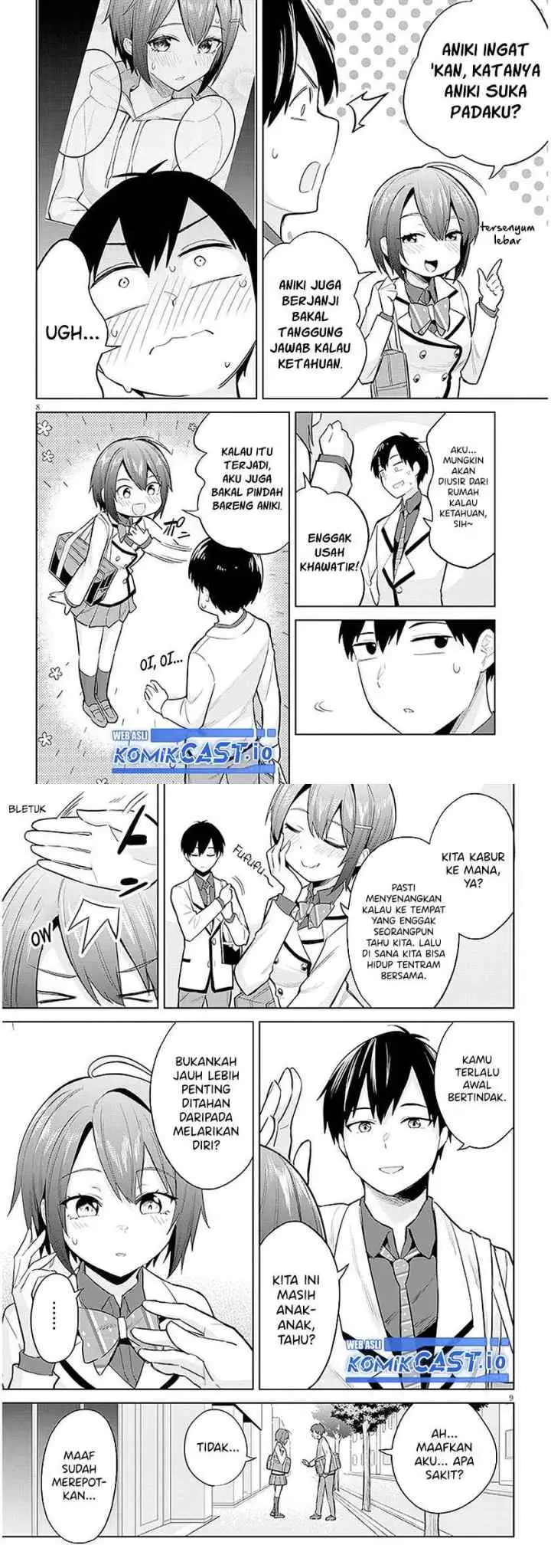Jitsu wa Gimai (Imouto) deshita. ~Saikin de Kitagiri no Otouto no Kyorikan ga Yatara Chikaiwake~ chapter 11 halaman 5