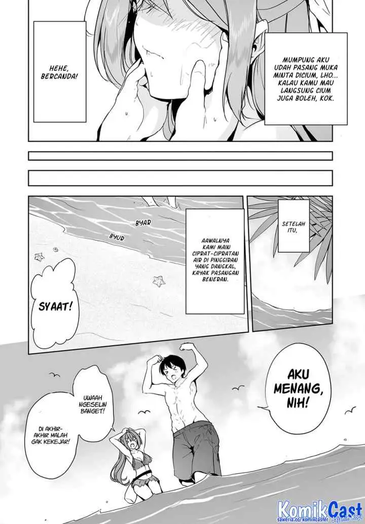 Danshi dato Omotteita Osananajimi to no Shinkon Seikatsu ga Umakuiki sugiru Kudan ni Tsuite chapter 16.1 halaman 9