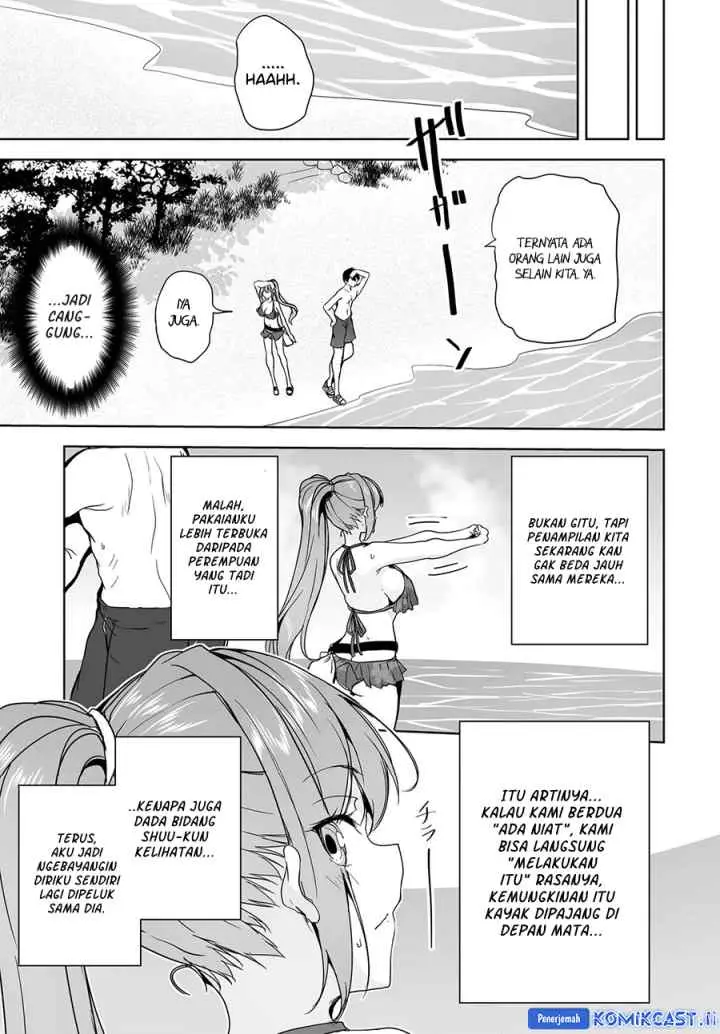 Danshi dato Omotteita Osananajimi to no Shinkon Seikatsu ga Umakuiki sugiru Kudan ni Tsuite chapter 16.1 halaman 14