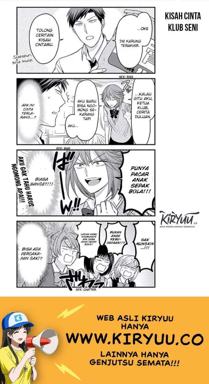 Gekkan Shoujo Nozaki-kun chapter 86 halaman 9