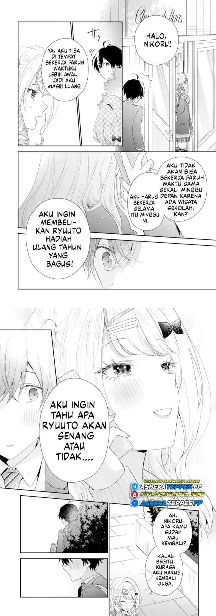 Keiken Zumi na Kimi to, Keiken Zero na Ore ga, Otsukiai Suru Hanashi chapter 36 halaman 8