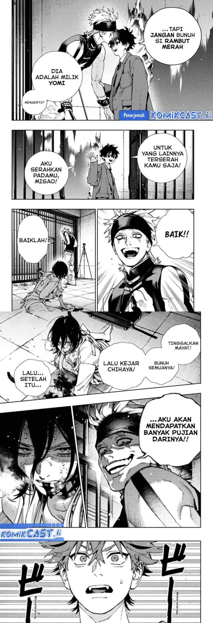 Gokurakugai chapter 28 halaman 9