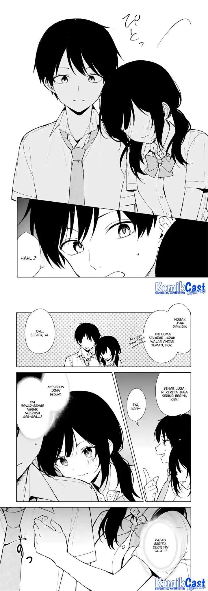 Chikan Saresou ni Natteiru S-kyuu Bishoujo wo Tasuketara Tonari no Seki no Osanajimi datta chapter 83 halaman 8