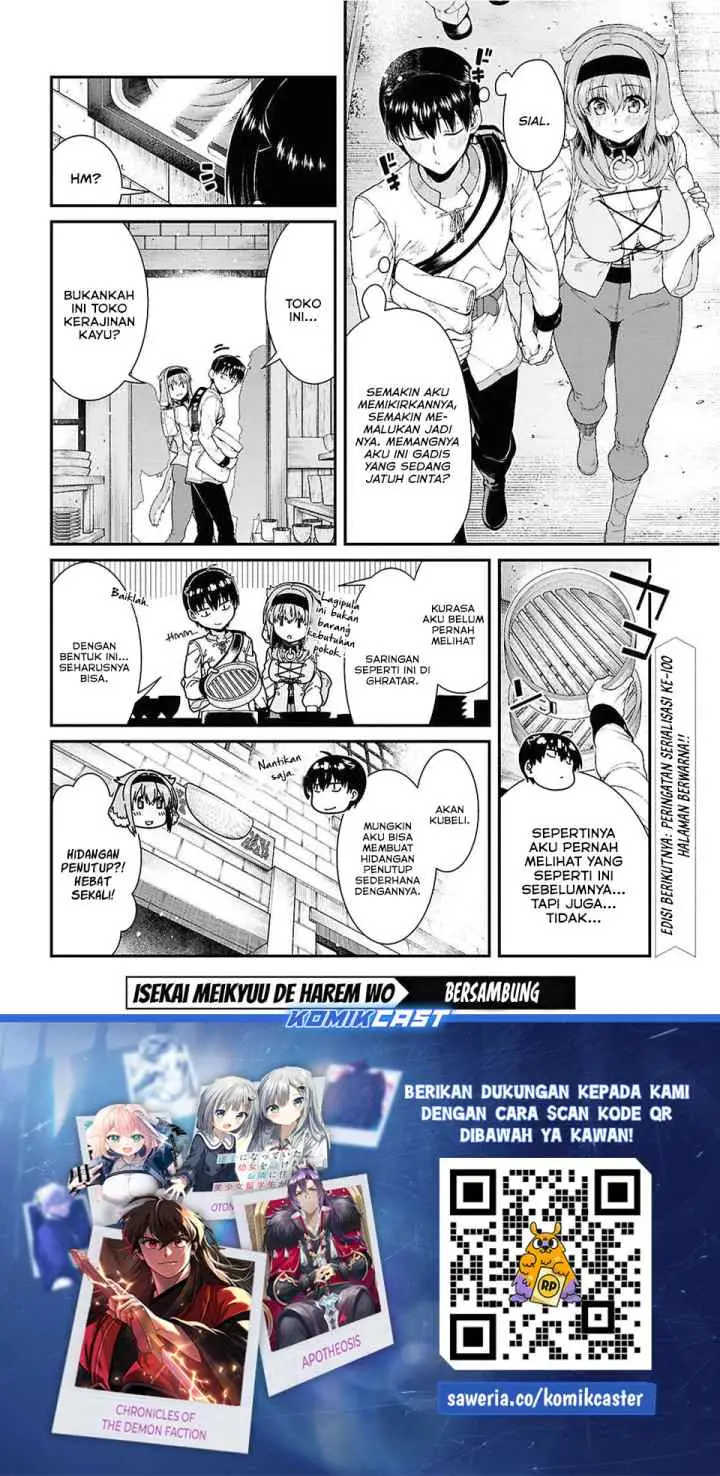 Isekai Meikyuu de Harem wo chapter 99 halaman 8