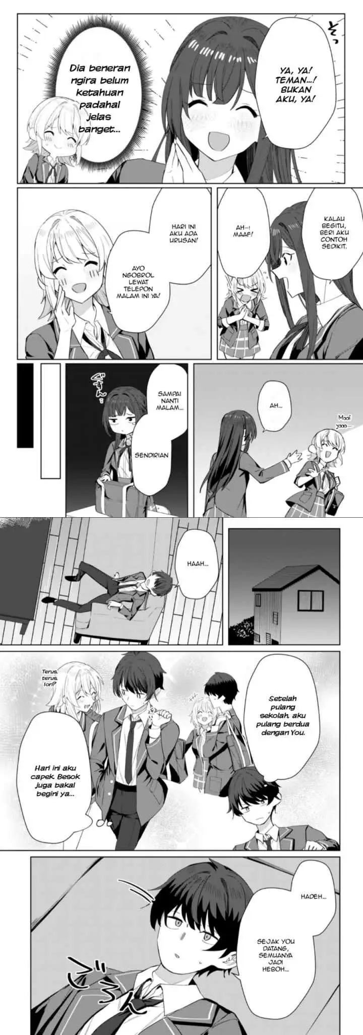 Deretai Kanojo no Uraomote chapter 3 halaman 10