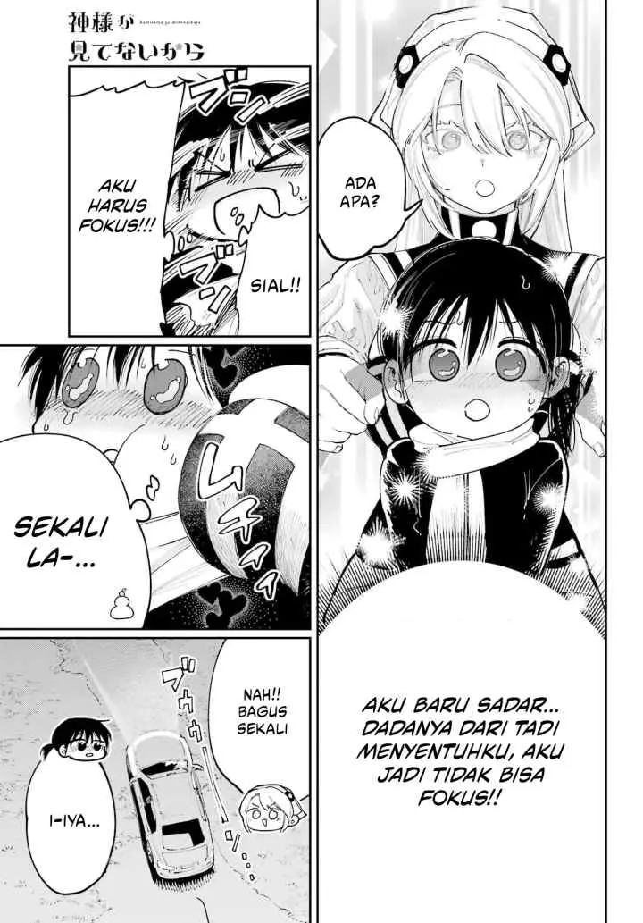 Kami-sama ga Mitenai kara chapter 13.2 halaman 6