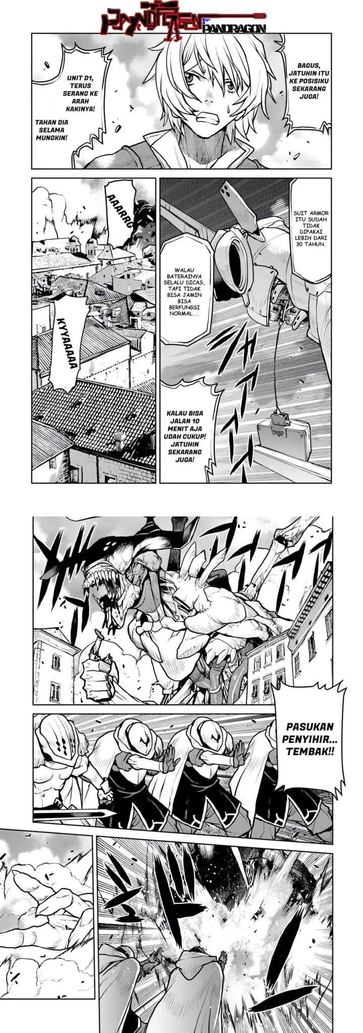 Kouchuu Gunshikan, Boukensha ni Naru chapter 58 halaman 8