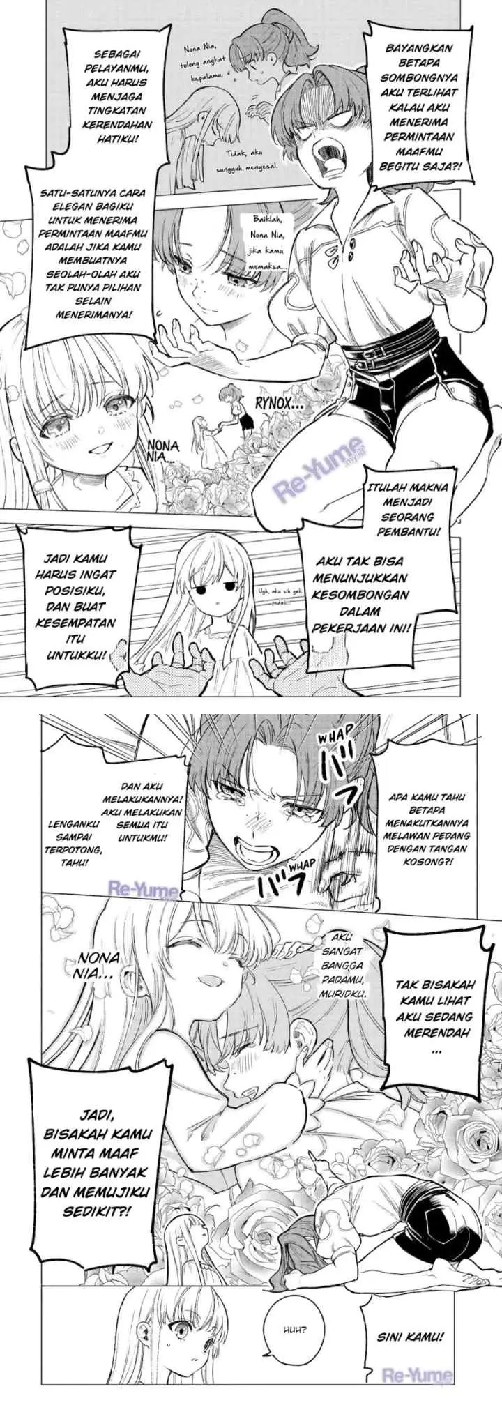 Kyouran Reijou Nia Liston: Byoujaku Reijou ni Tensei shita Kamigoroshi no Bujin no Karei Naru Musouroku chapter 10 halaman 8
