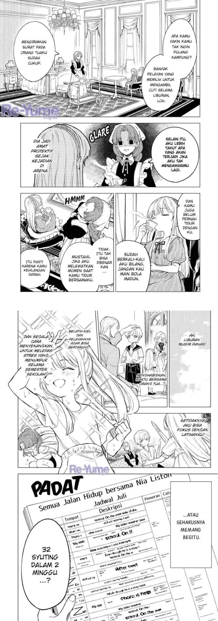 Kyouran Reijou Nia Liston: Byoujaku Reijou ni Tensei shita Kamigoroshi no Bujin no Karei Naru Musouroku chapter 10 halaman 14