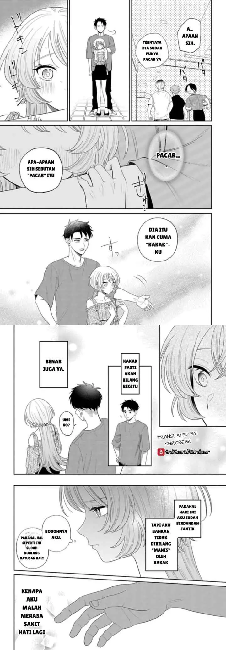 Ani ni Koisuru Watashitachi chapter 3 halaman 10