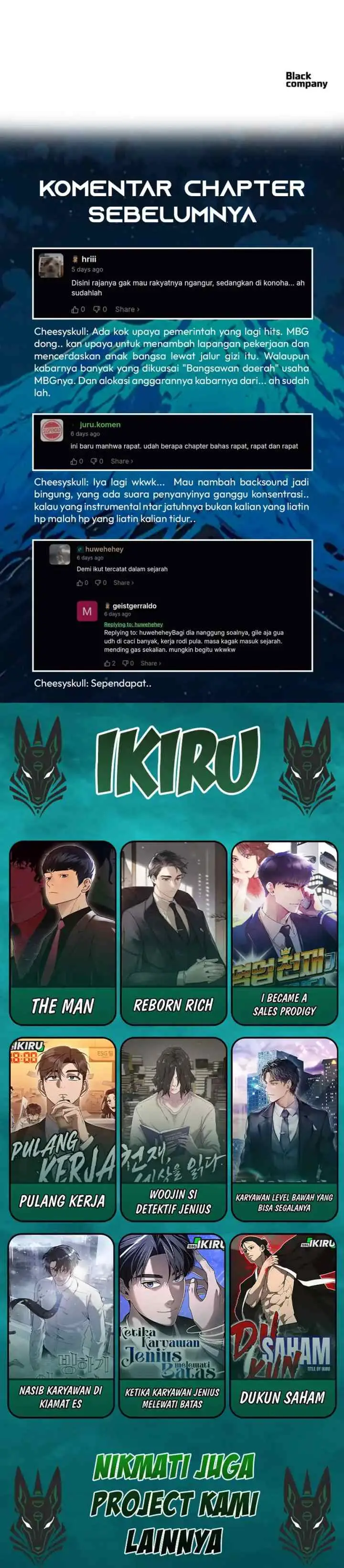 Black Corporation: Joseon chapter 134 halaman 20
