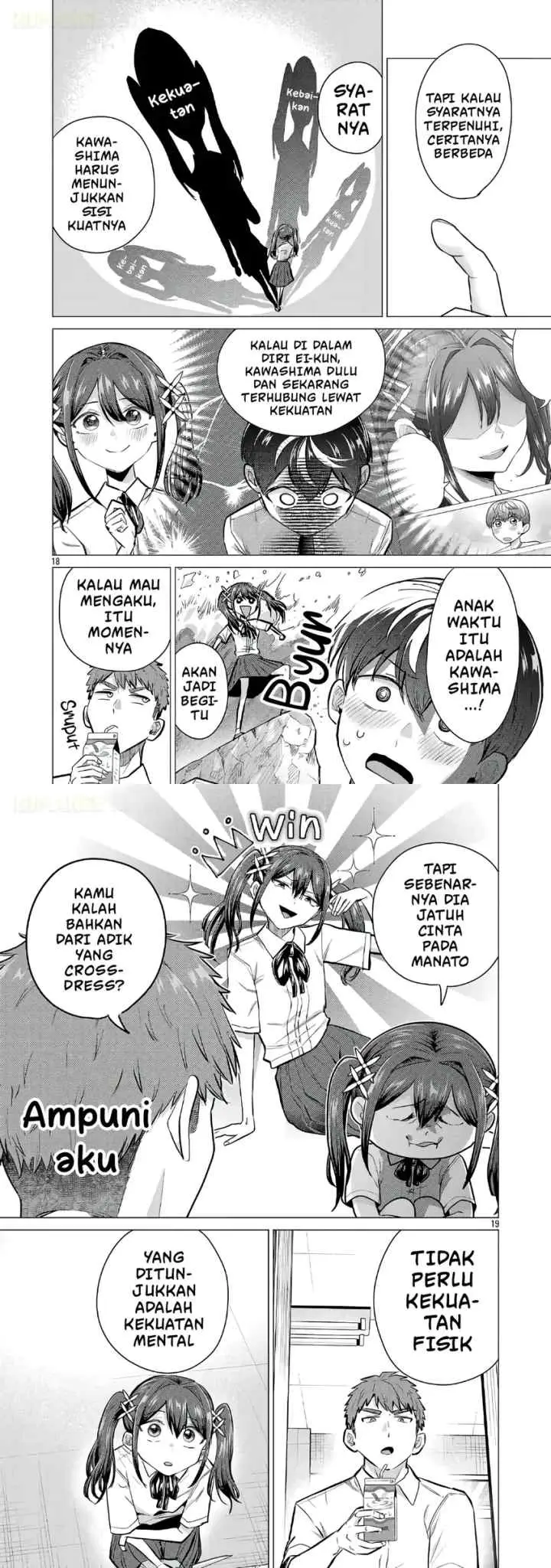 Make Heroine wo Katasetai!! chapter 18 halaman 10