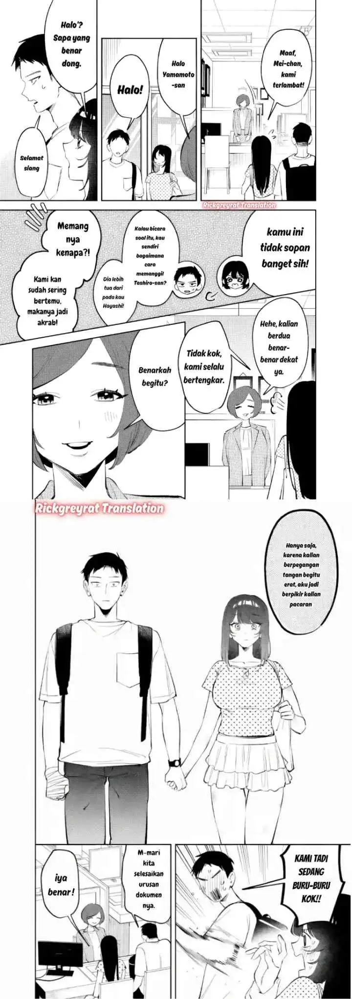 Koko Jidai ni Gomandatta Jou sama to no Dousei Seikatsu wa Igaito Igokochi ga Warukunai chapter 35 halaman 9