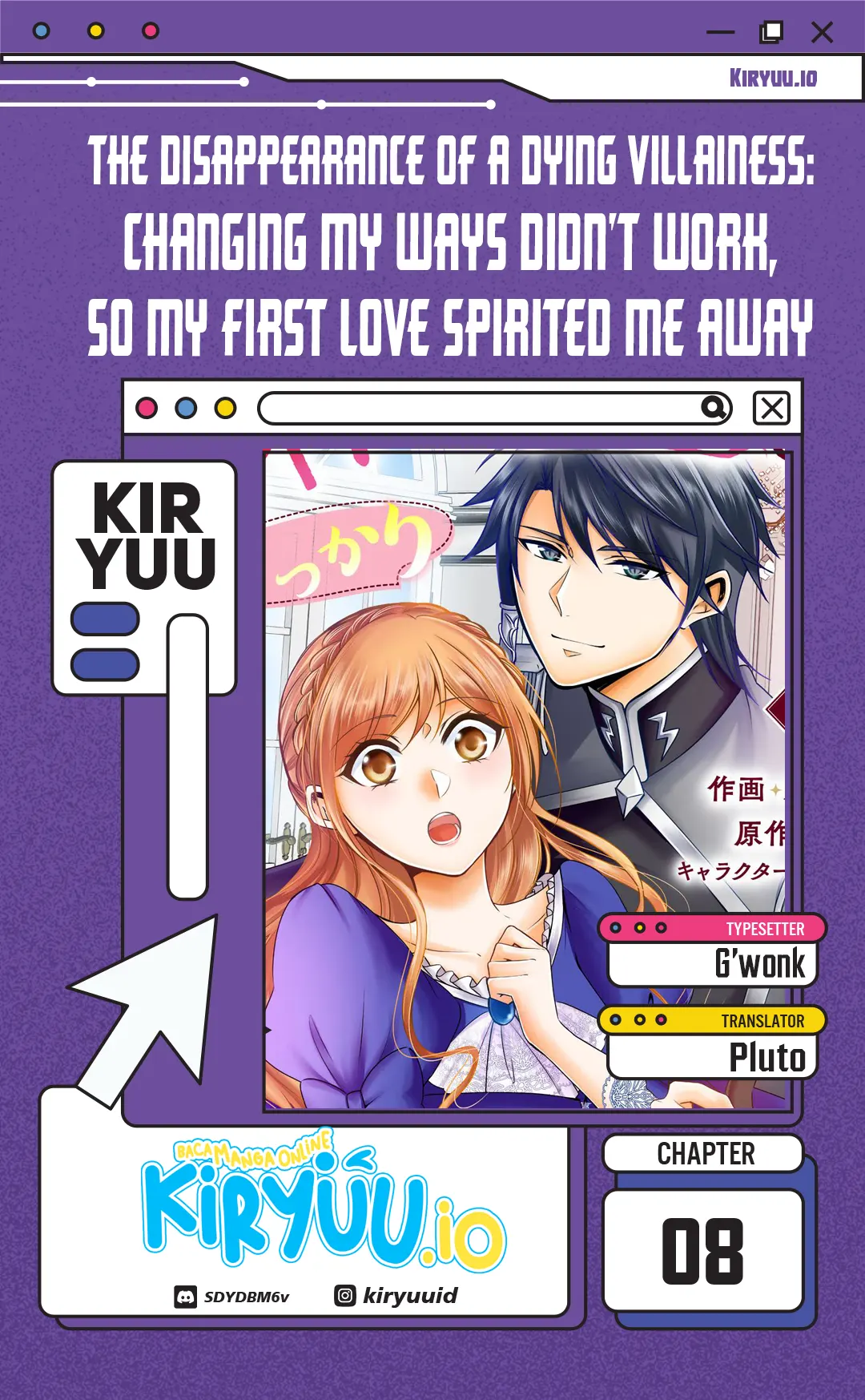 Baca The Disappearance of a Dying Villainess: Changing My Ways Didn’t Work, So My First Love Spirited Me Away - Chapter 8 halaman 1