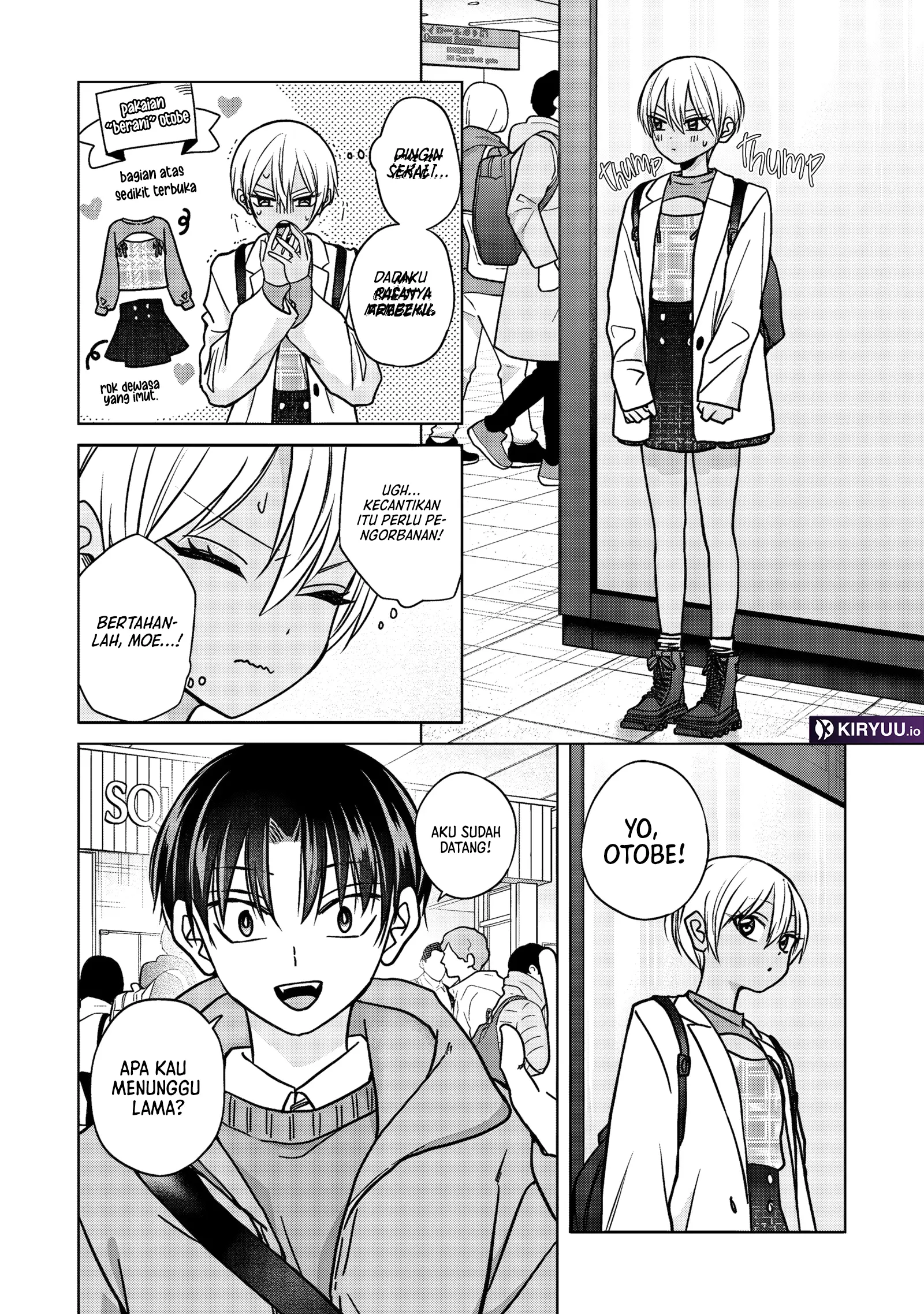 Baca Kusunoki-san wa Koukou Debut ni Shippai shite Iru - Chapter 50 halaman 5