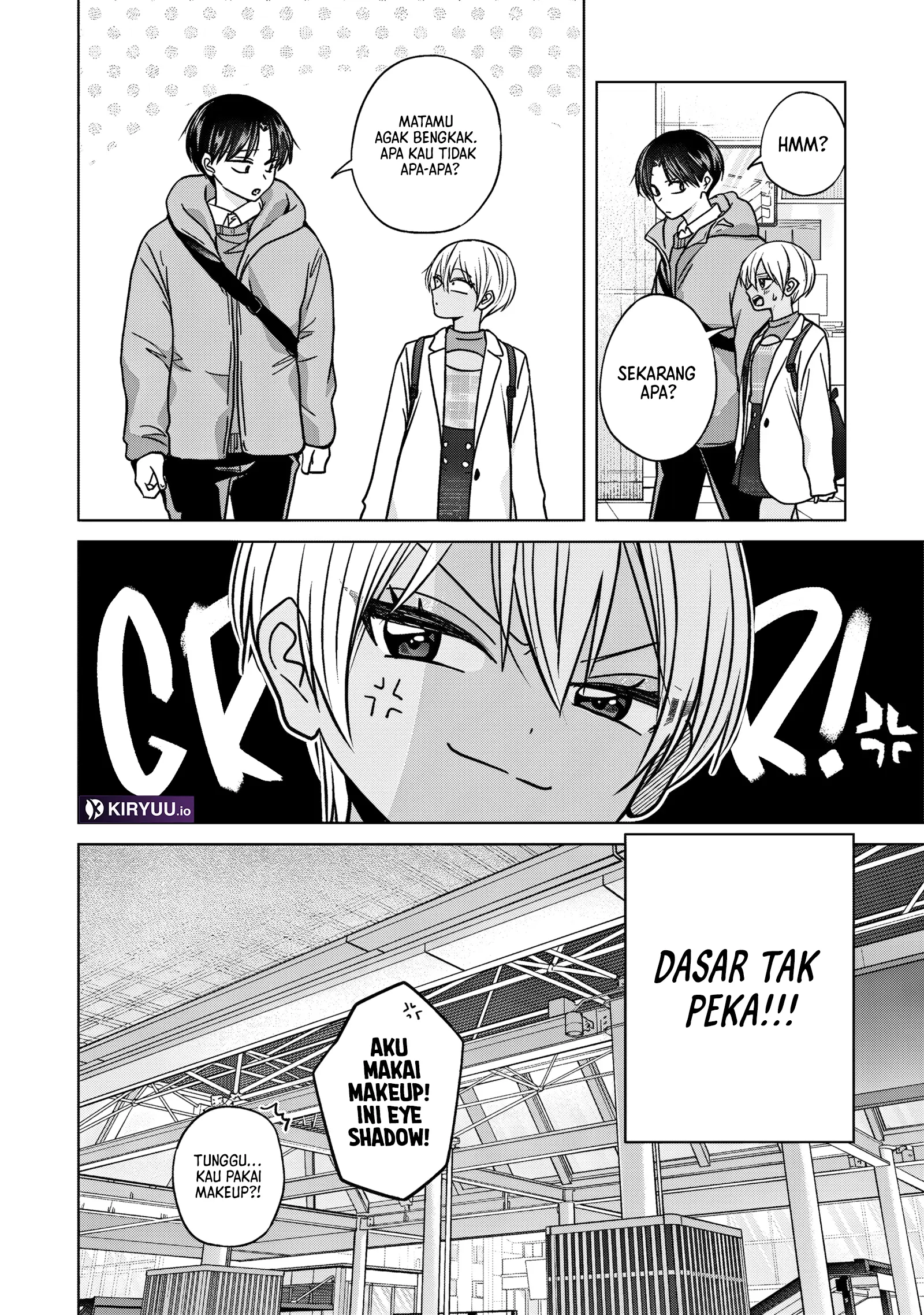 Baca Kusunoki-san wa Koukou Debut ni Shippai shite Iru - Chapter 50 halaman 7