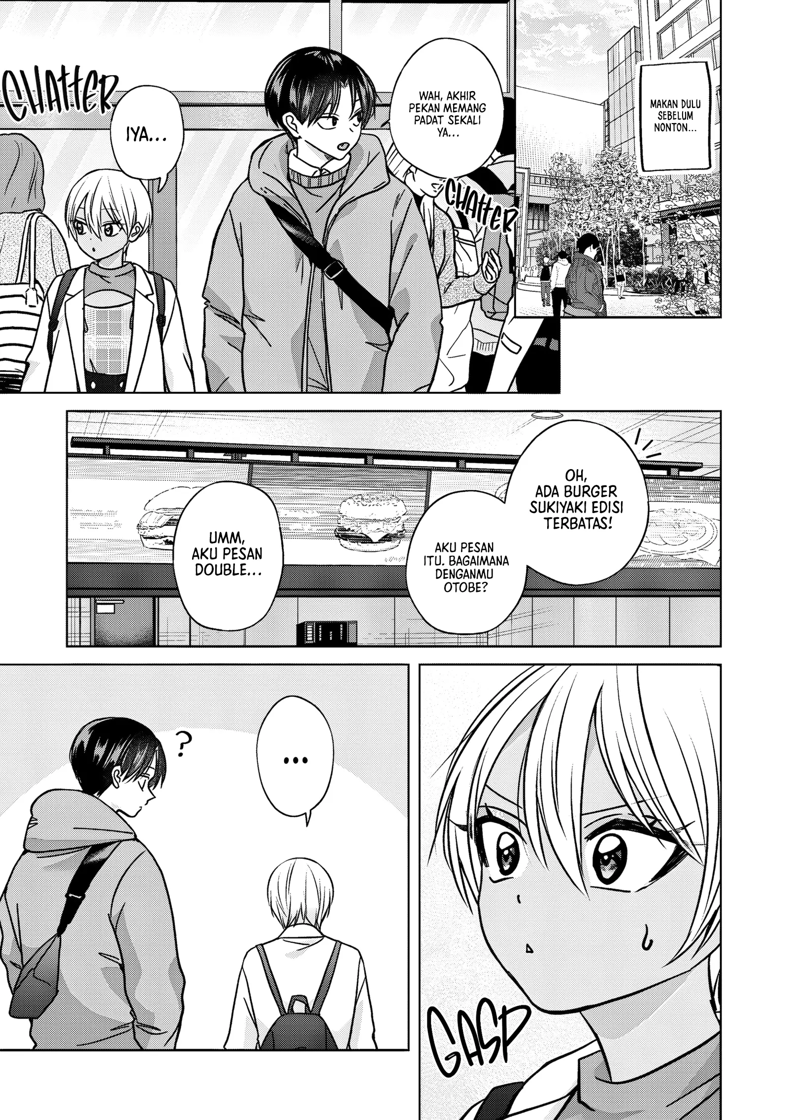 Baca Kusunoki-san wa Koukou Debut ni Shippai shite Iru - Chapter 50 halaman 8