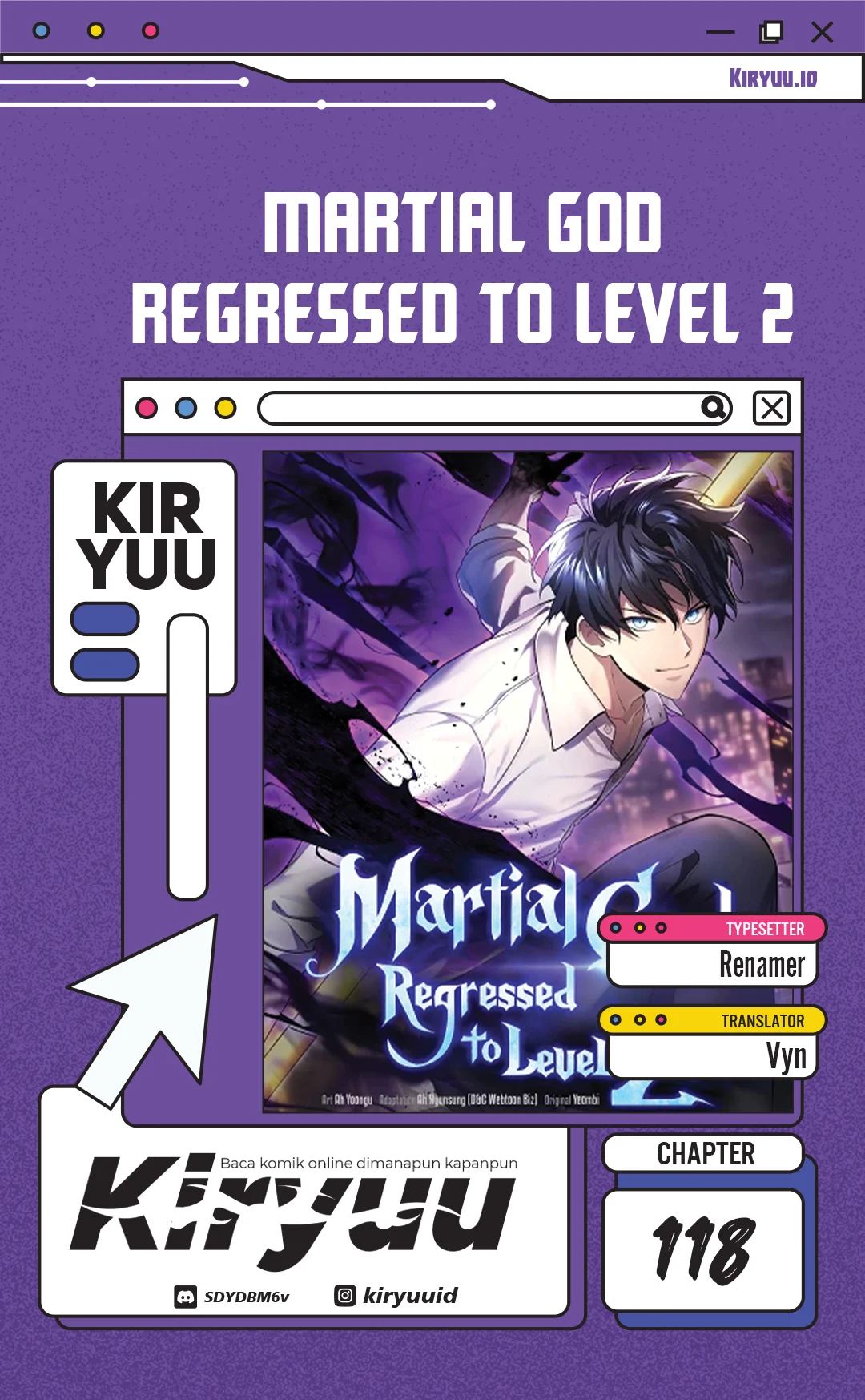 Baca Martial God Regressed to Level 2 - Chapter 118 halaman 1