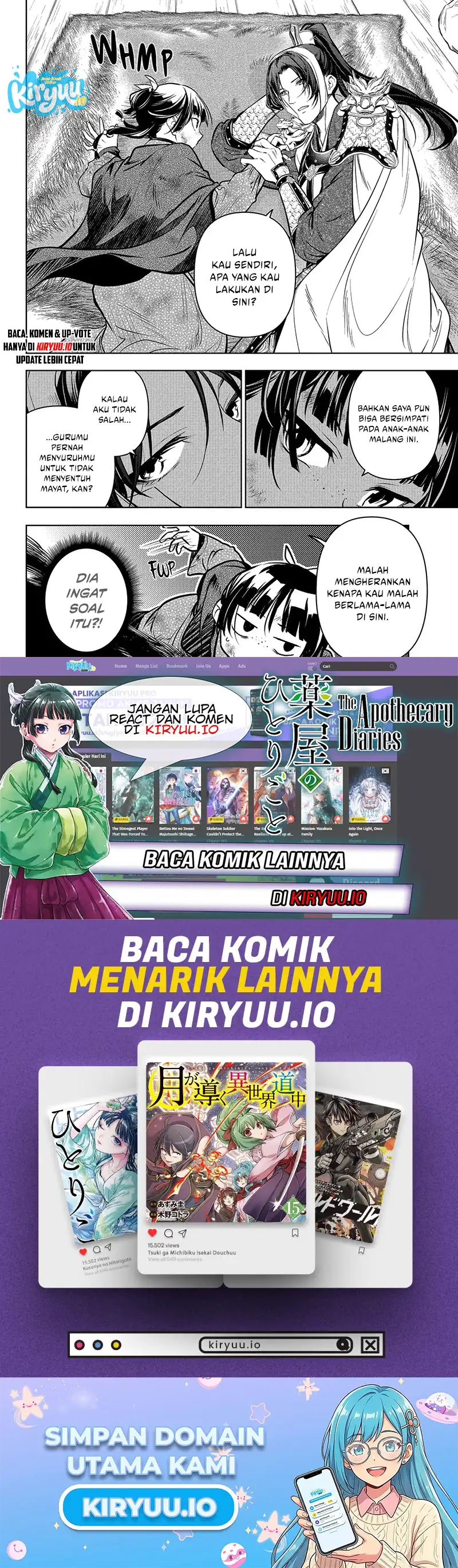 Baca Kusuriya no Hitorigoto - Chapter 84.1 halaman 15