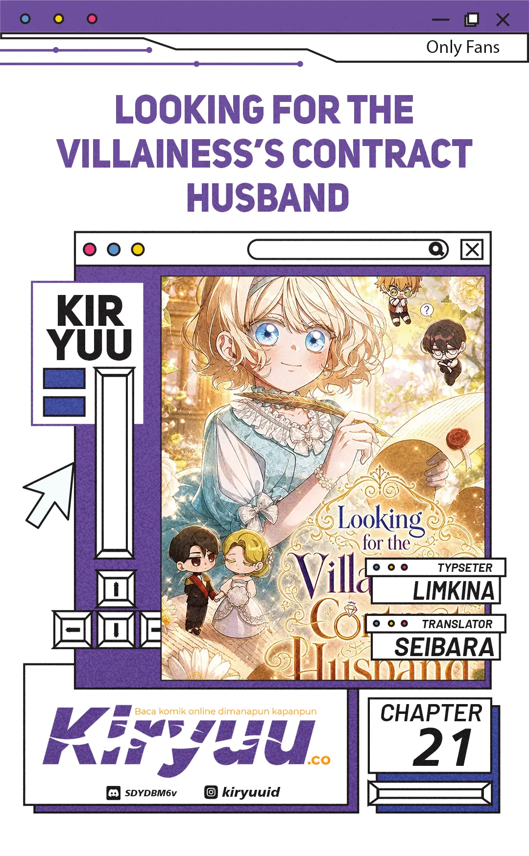 Baca Looking for the Villainess’s Contract Husband - Chapter 21 halaman 1