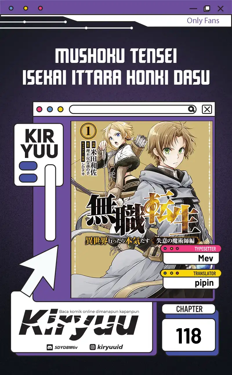 Baca Mushoku Tensei - Isekai Ittara Honki Dasu - Chapter 118 halaman 1