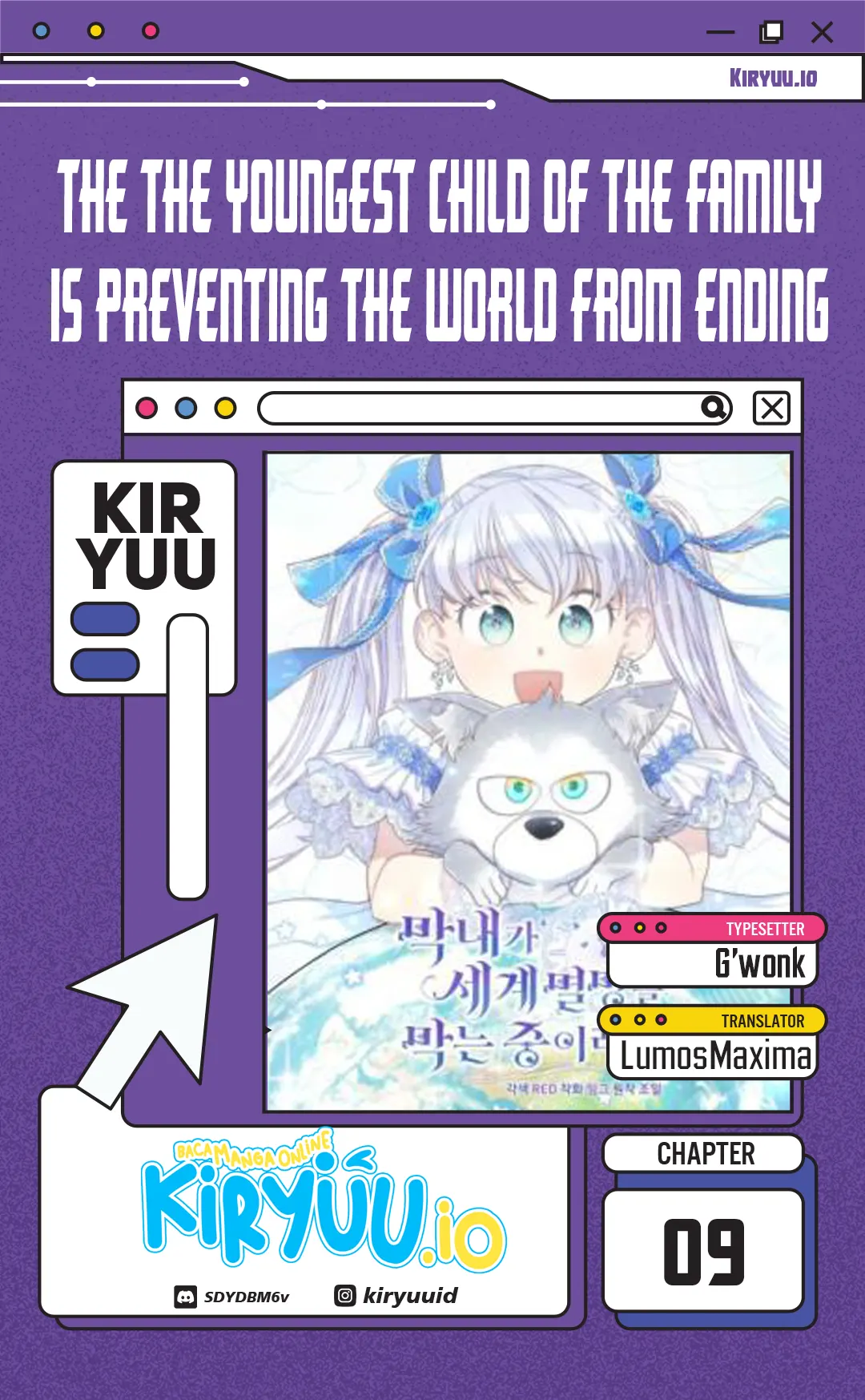 Baca The Youngest Child of the Family Is Preventing the World From Ending - Chapter 9 halaman 1