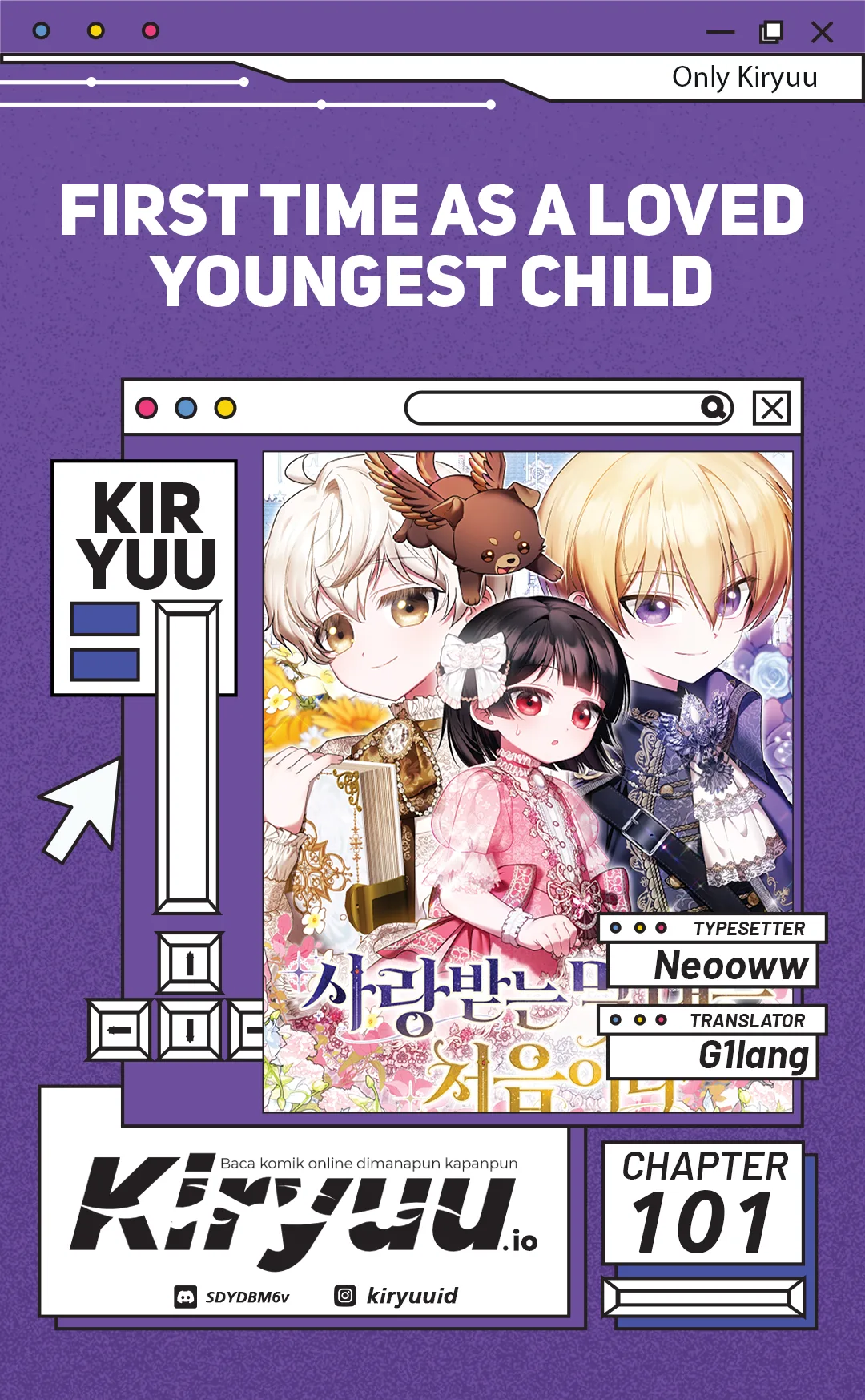 Baca First Time as a Loved Youngest Child - Chapter 101 halaman 1