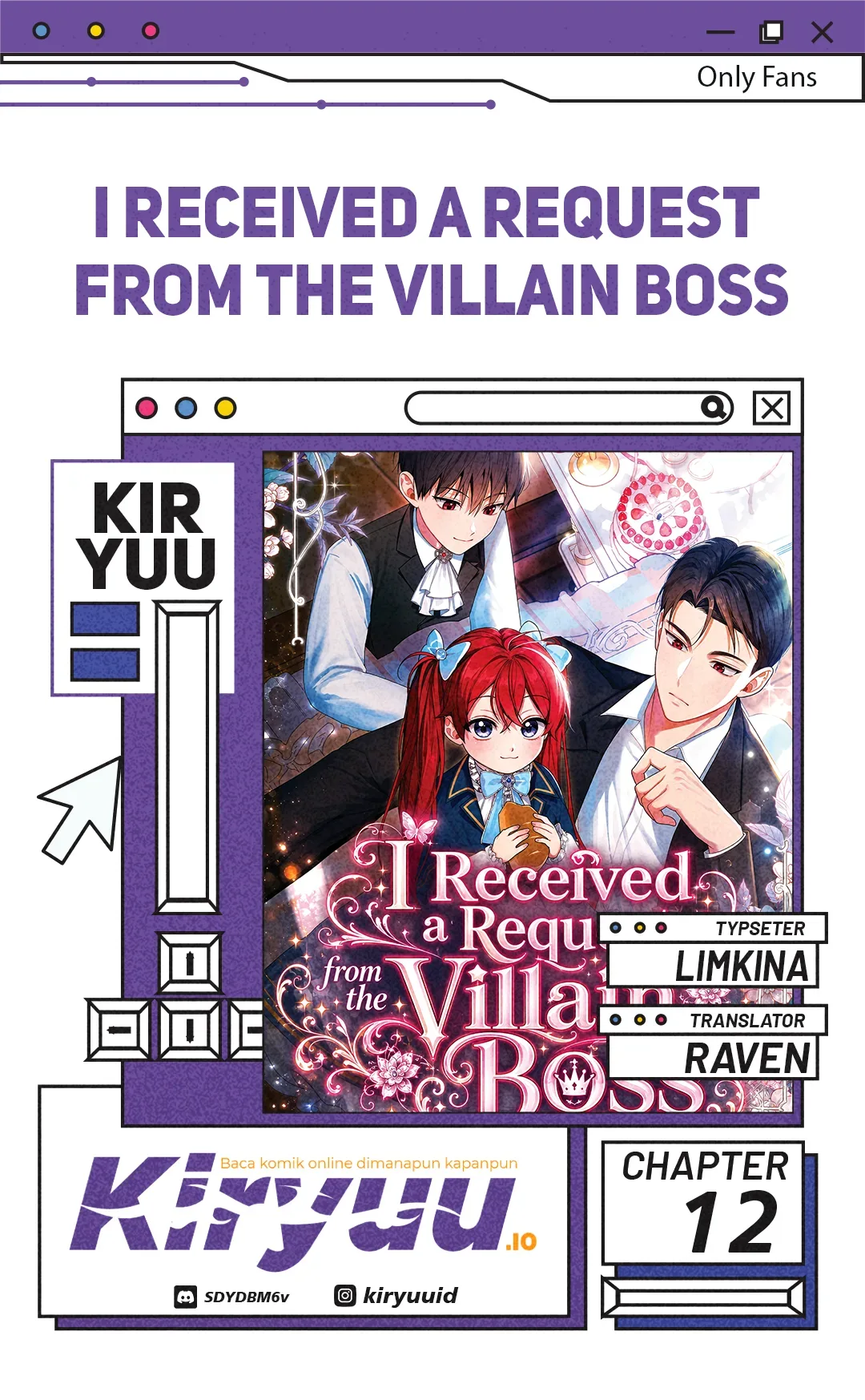 Baca I Received a Request from the Villain Boss - Chapter 12 halaman 1