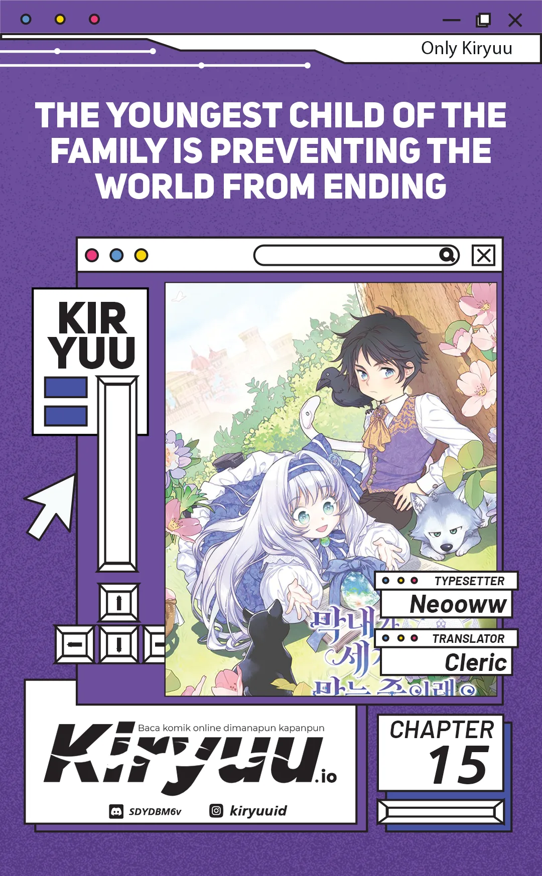 Baca The Youngest Child of the Family Is Preventing the World From Ending - Chapter 15 halaman 1