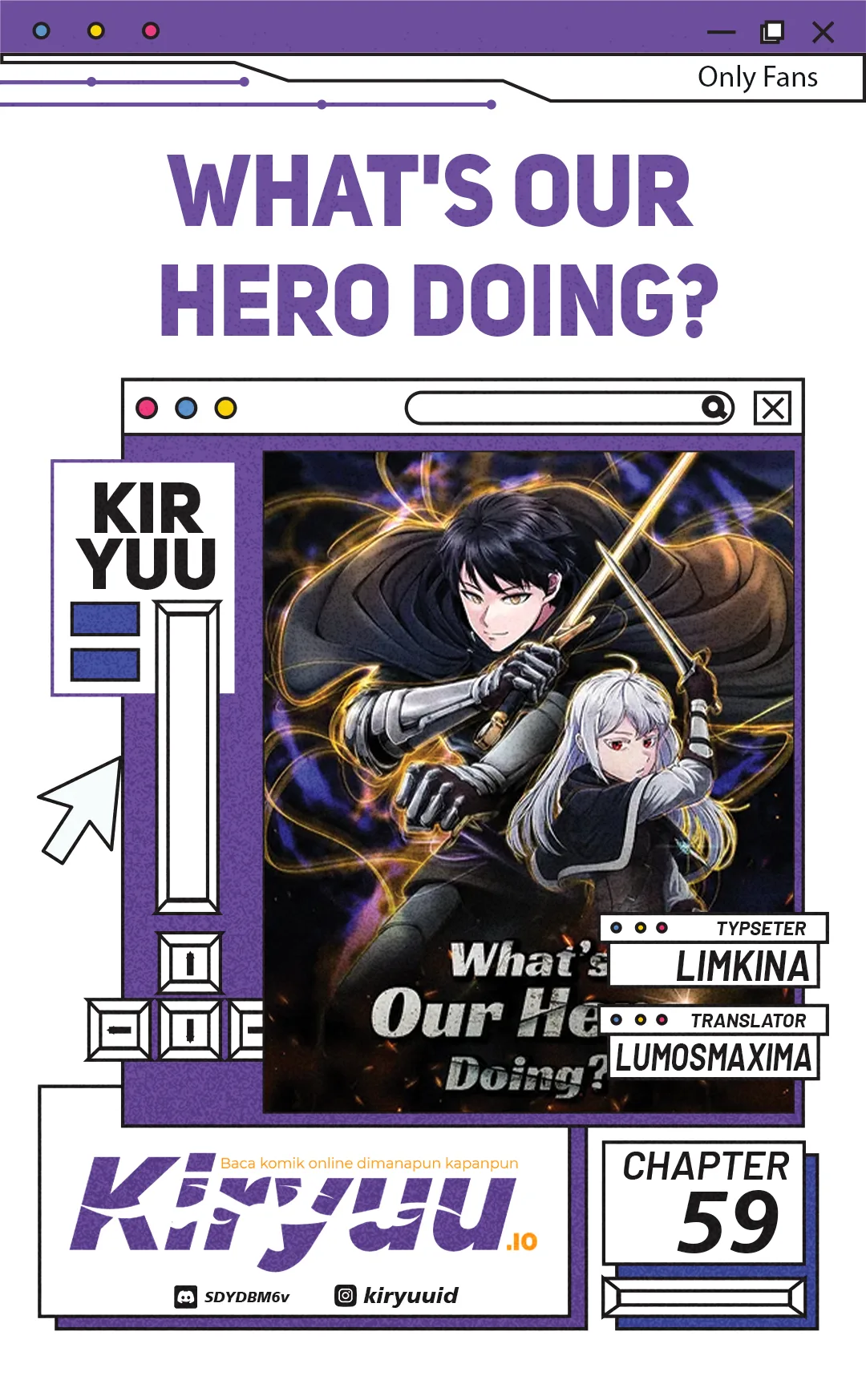 Baca What’s Our Hero Doing? - Chapter 59 halaman 1