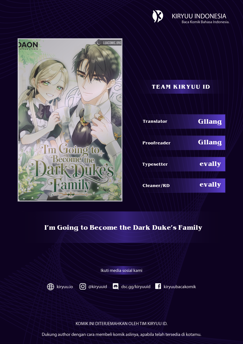 Baca I’m Going to Become the Dark Duke’s Family - Chapter 15 halaman 1