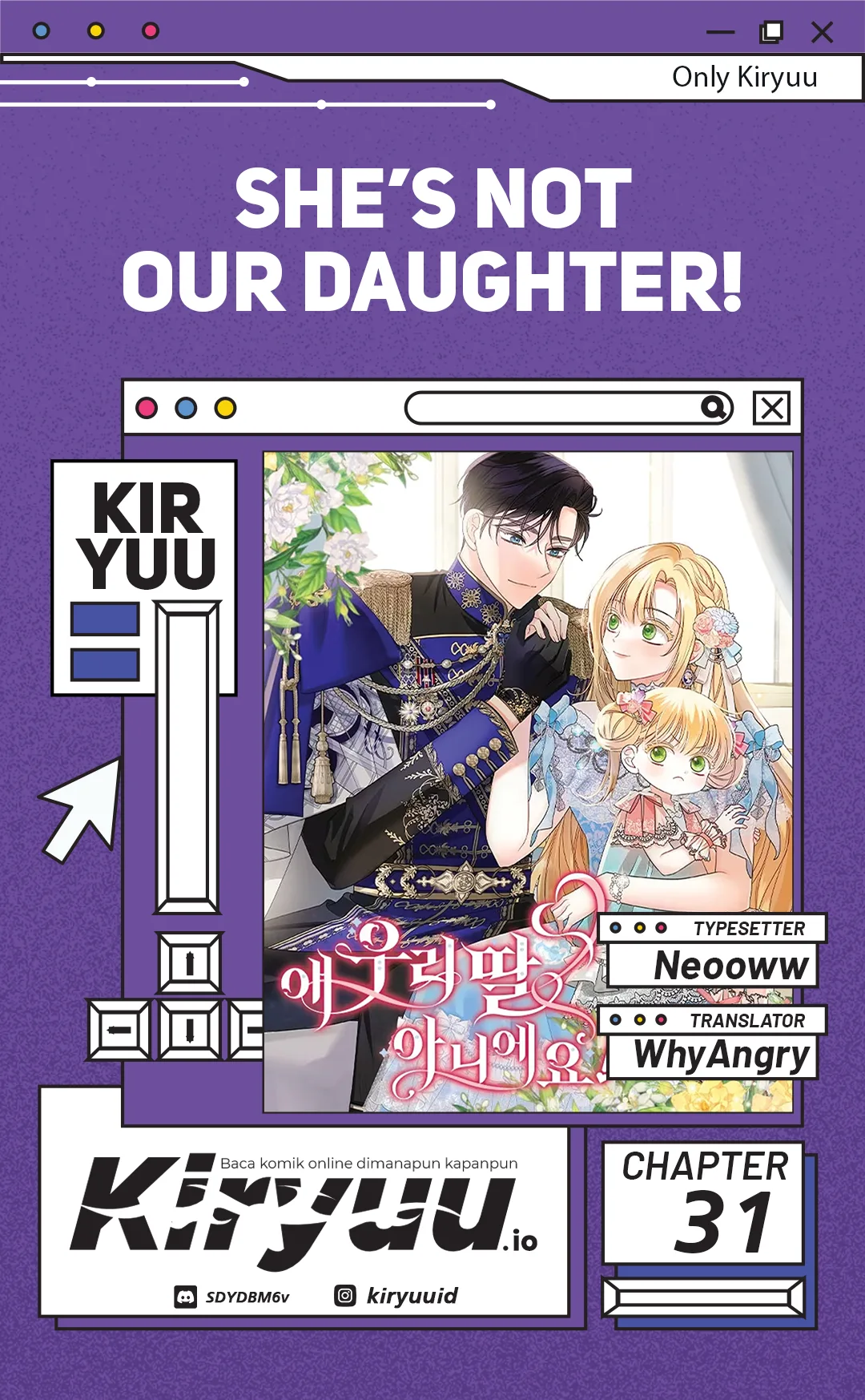 Baca She’s Not Our Daughter! - Chapter 31 halaman 1
