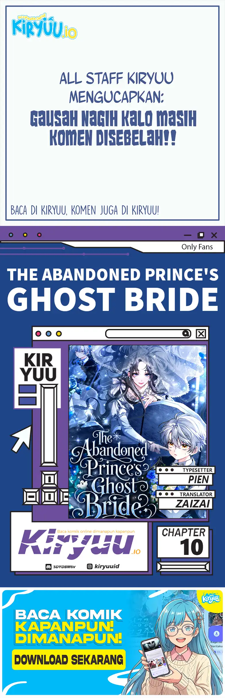 Baca The Abandoned Prince's Ghost Bride - Chapter 10 halaman 1