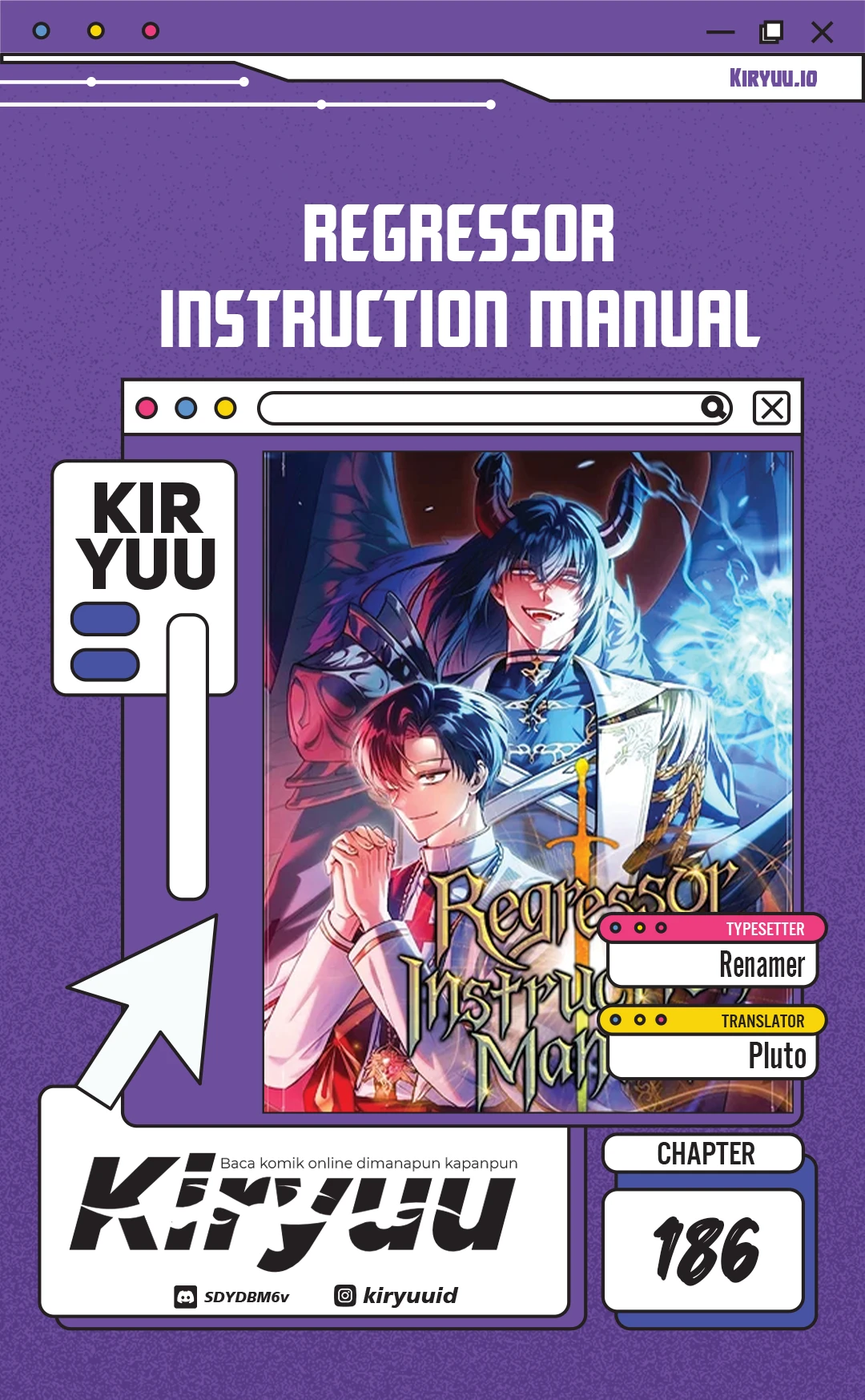 Baca Regressor Instruction Manual - Chapter 186 halaman 1