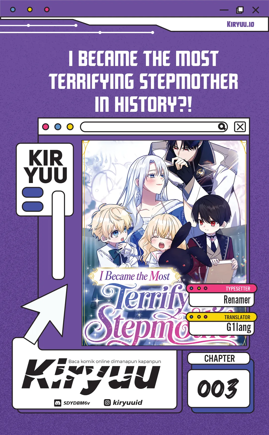 Baca I Became the Most Terrifying Stepmother in History?! - Chapter 3 halaman 1
