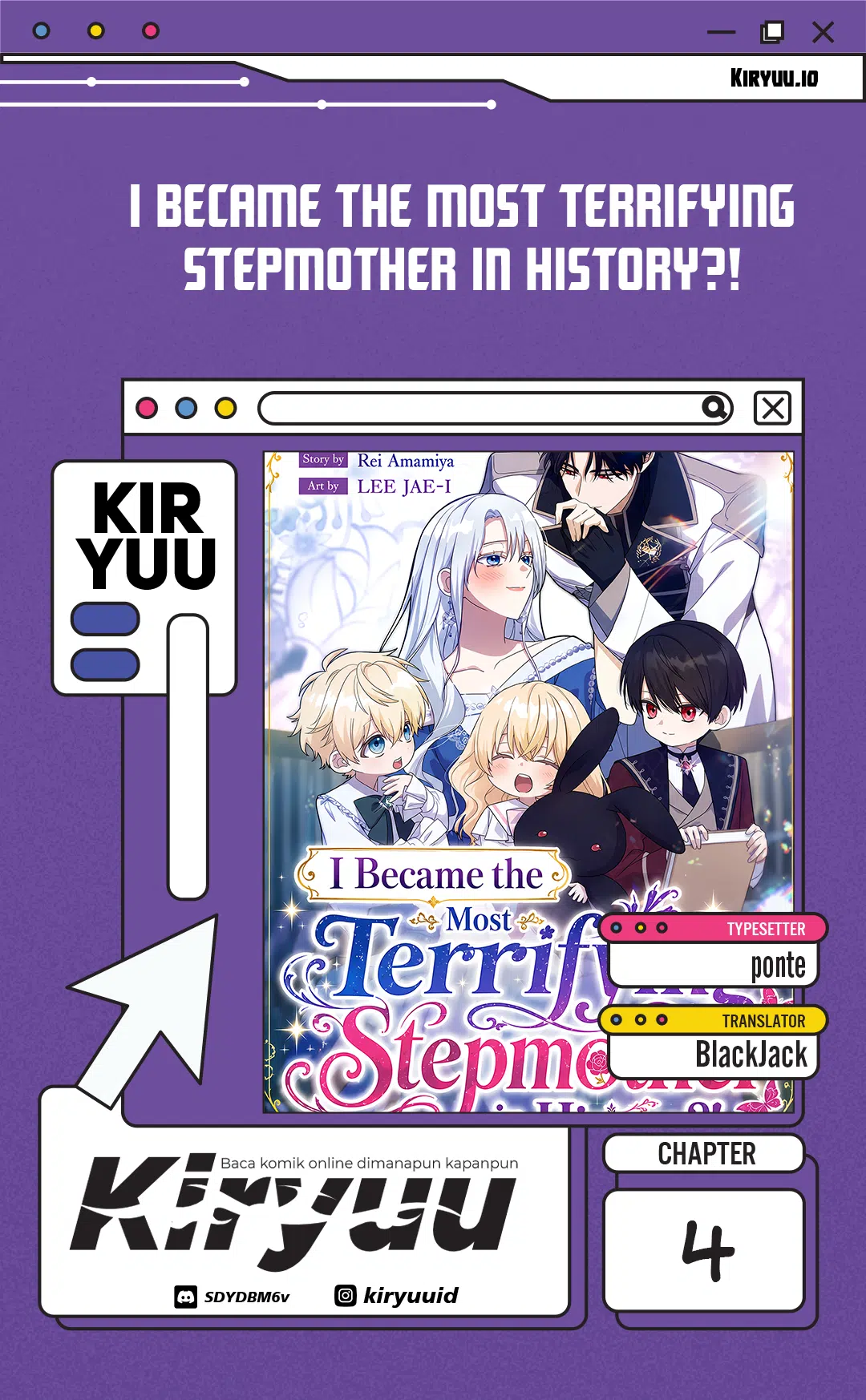 Baca I Became the Most Terrifying Stepmother in History?! - Chapter 4 halaman 1