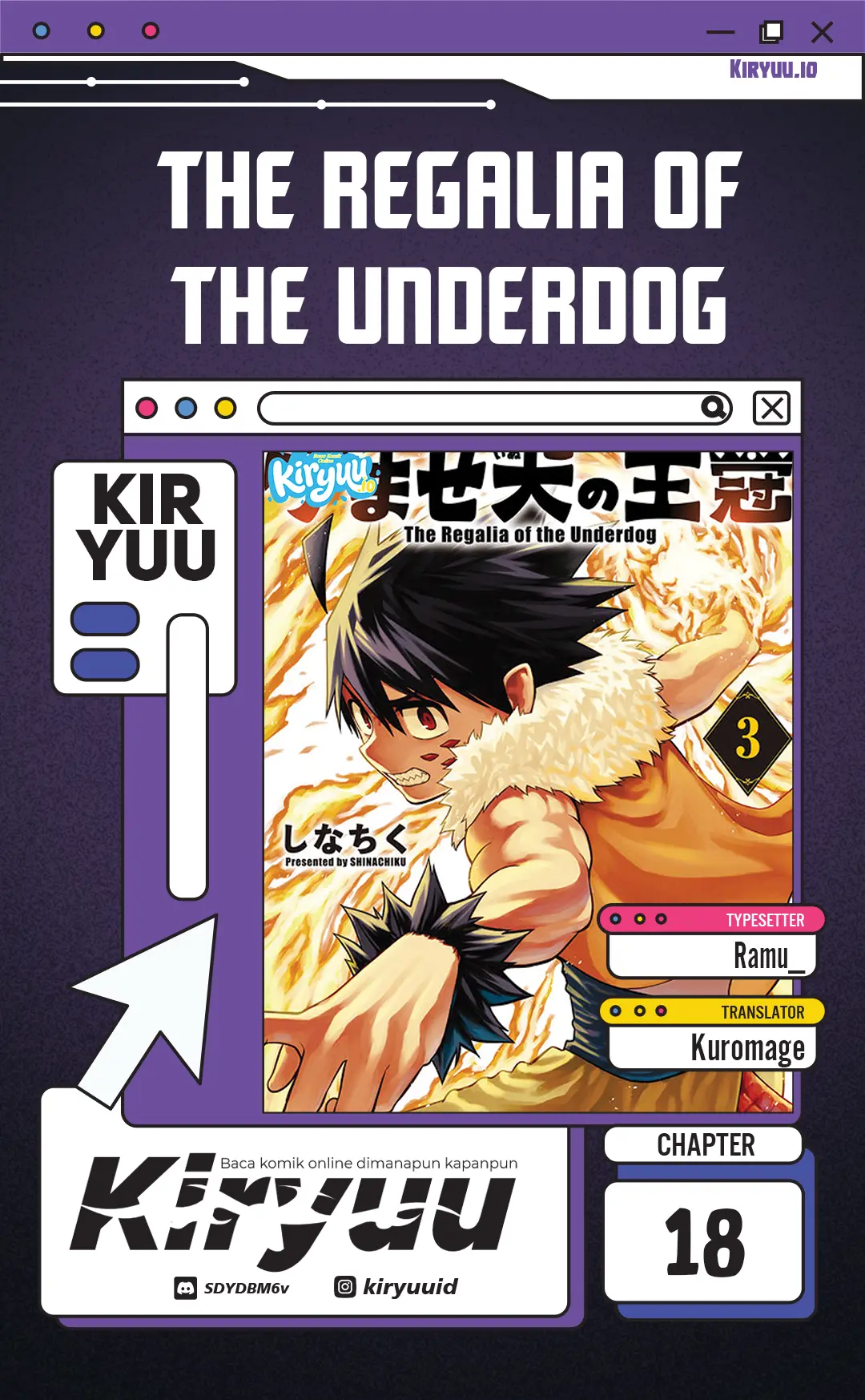 Baca The Regalia of the Underdog - Chapter 18 halaman 1